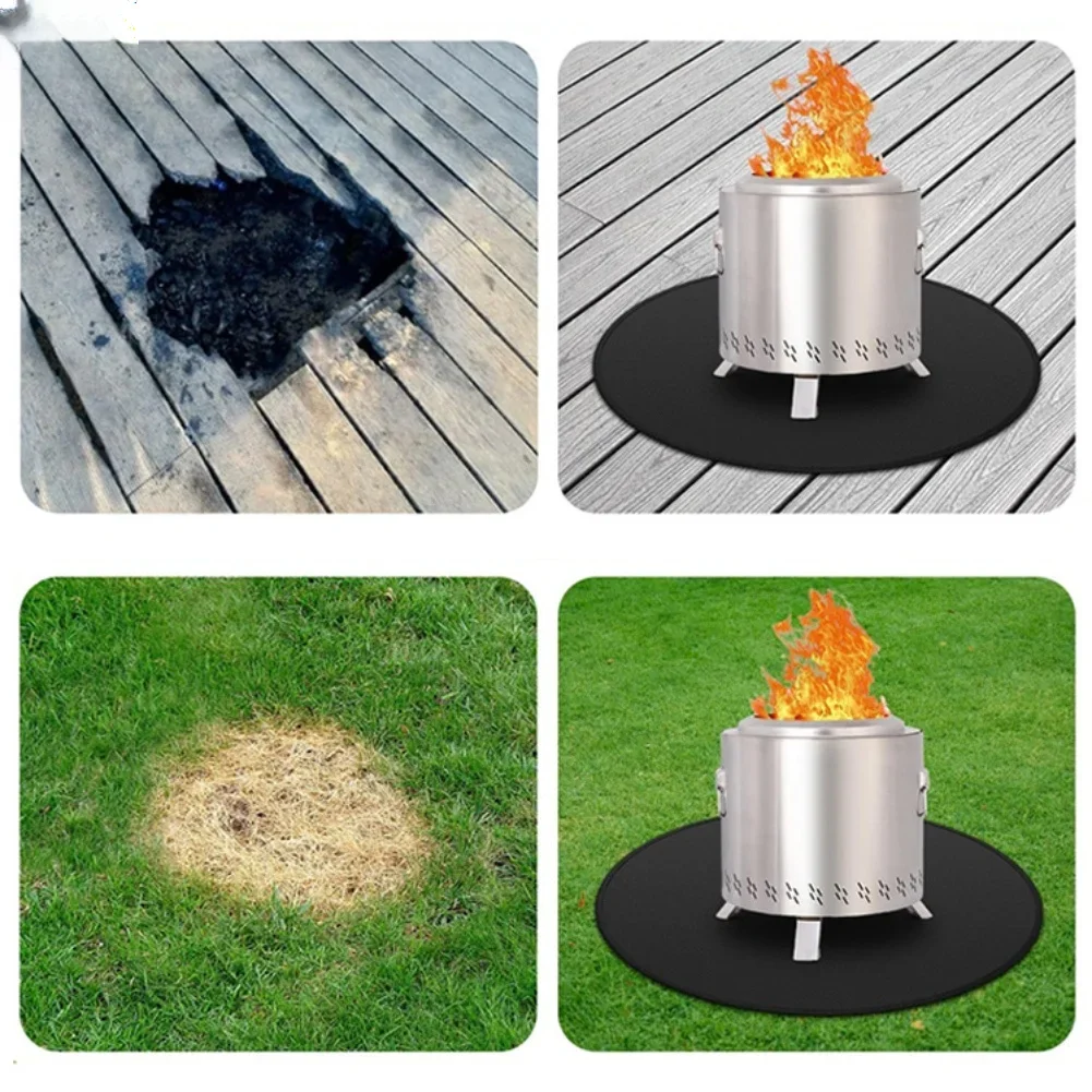 Silicone Fiberglass Pad Fireproof Grill Mat For Outdoor Barbecue Reusable Design Fire Resistant Material Resistant To Wear
Silicone Fiberglass Pad Fireproof Grill Mat For Outdoor Barbecue Reusable Design Fire Resistant Material Resistant To Wear