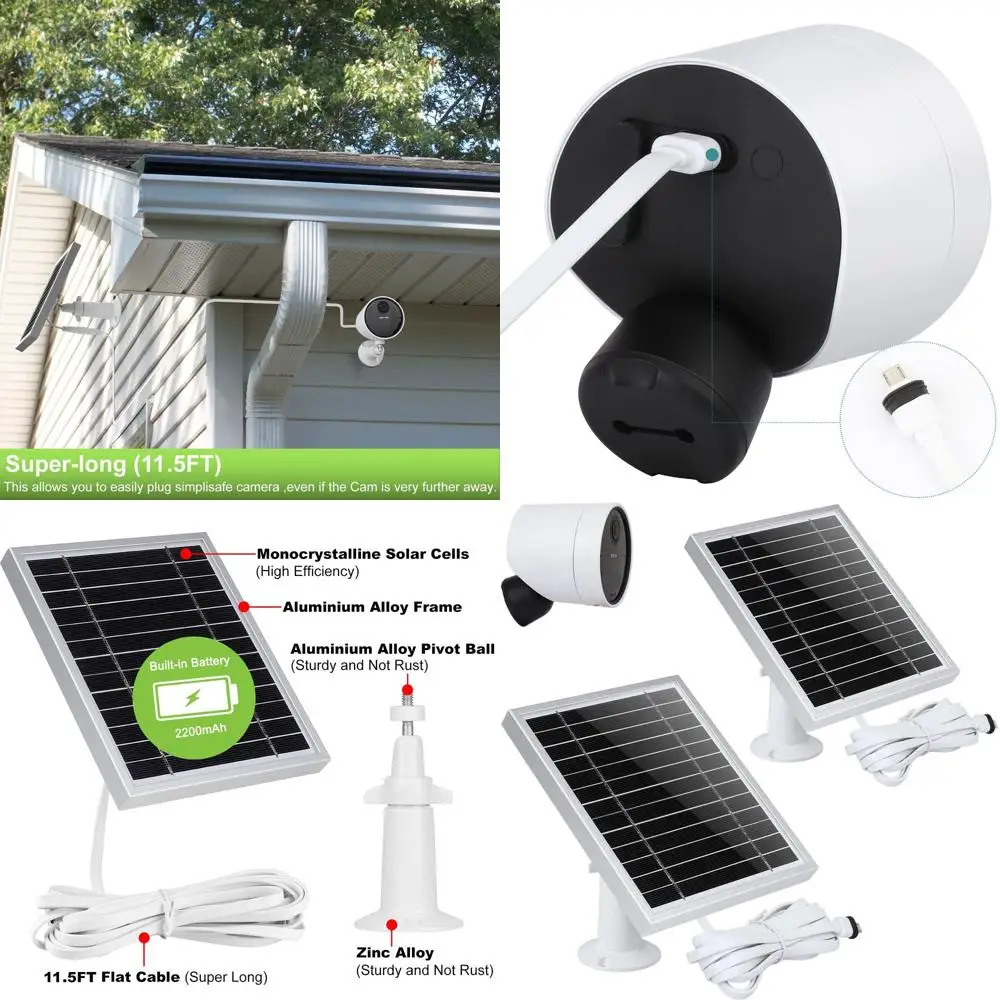 Outdoor Security Camera with Aluminum Alloy Housing - Durable and Silver
Outdoor Security Camera with Aluminum Alloy Housing - Durable and Silver