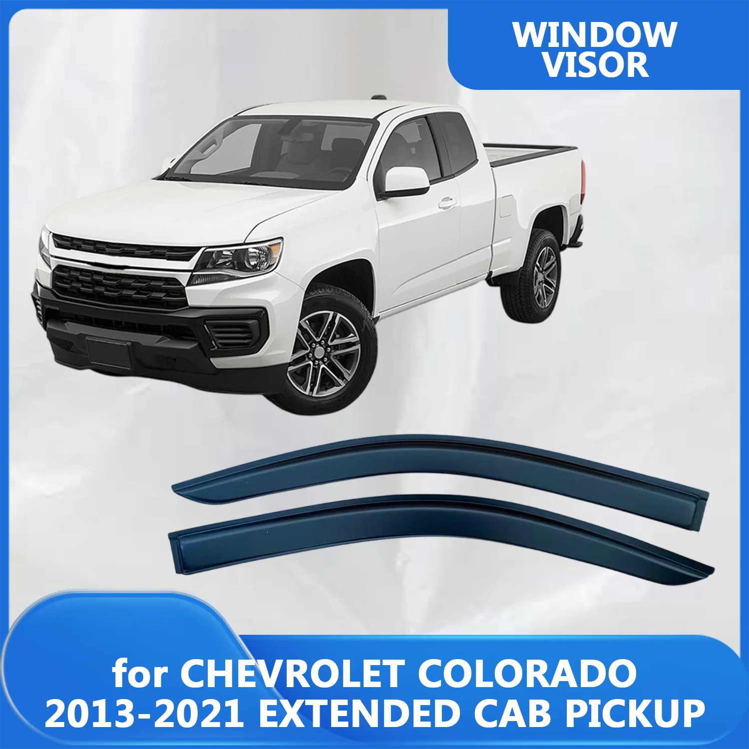 Дефлекторы окон (ветровики) для CHEVROLET COLORADO 2013-2021 EXTENDED CAB PICKUP, защита от дождя, вентиляционные козырьки на двери
Дефлекторы окон (ветровики) для CHEVROLET COLORADO 2013-2021 EXTENDED CAB PICKUP, защита от дождя, вентиляционные козырьки на двери