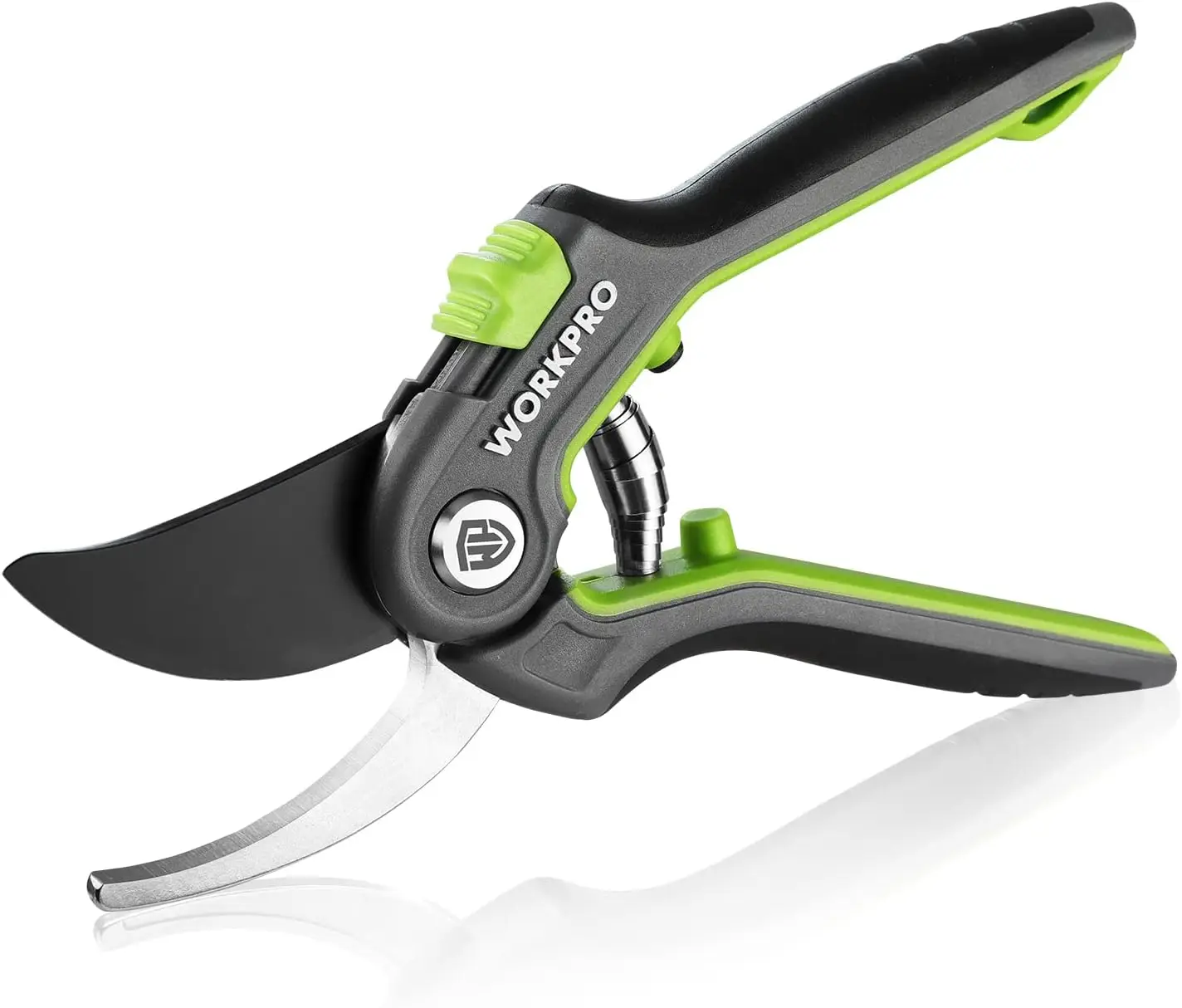 8" Stainless Steel Bypass Pruning Shears, SK5 Steel Blades, Ergonomic Handles, Ideal for Garden Trimming
8" Stainless Steel Bypass Pruning Shears, SK5 Steel Blades, Ergonomic Handles, Ideal for Garden Trimming