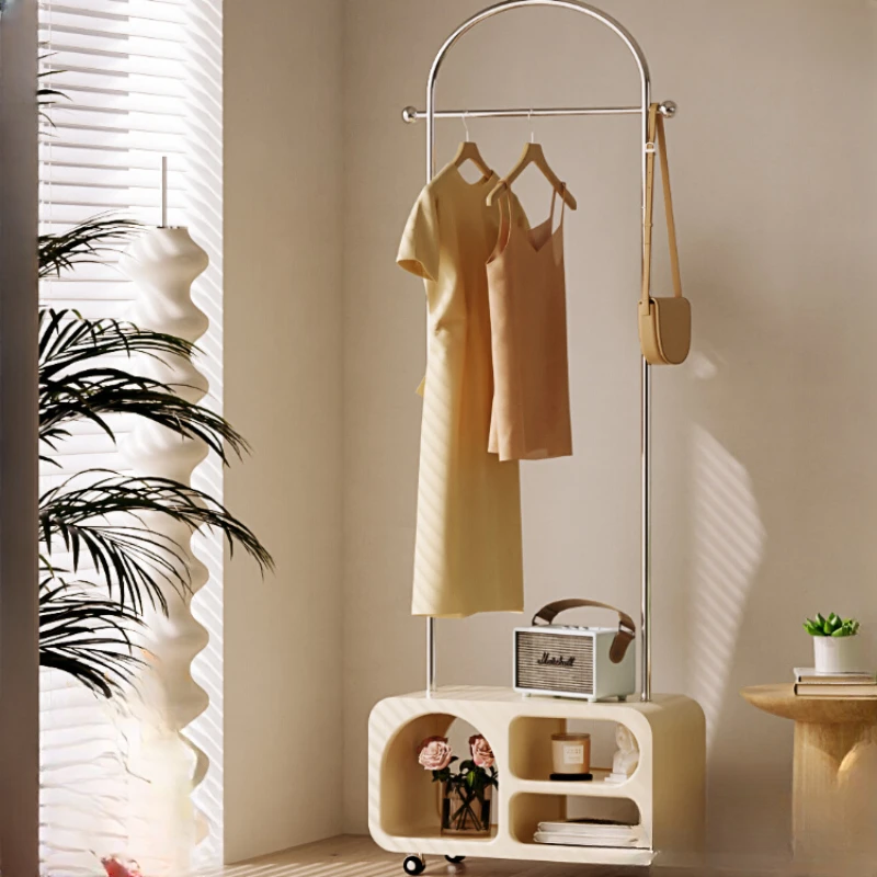 Simple hanging hanger for household clothes and shoe rack integrated storage rack bedroom light luxury floor-standing hat rack
Simple hanging hanger for household clothes and shoe rack integrated storage rack bedroom light luxury floor-standing hat rack