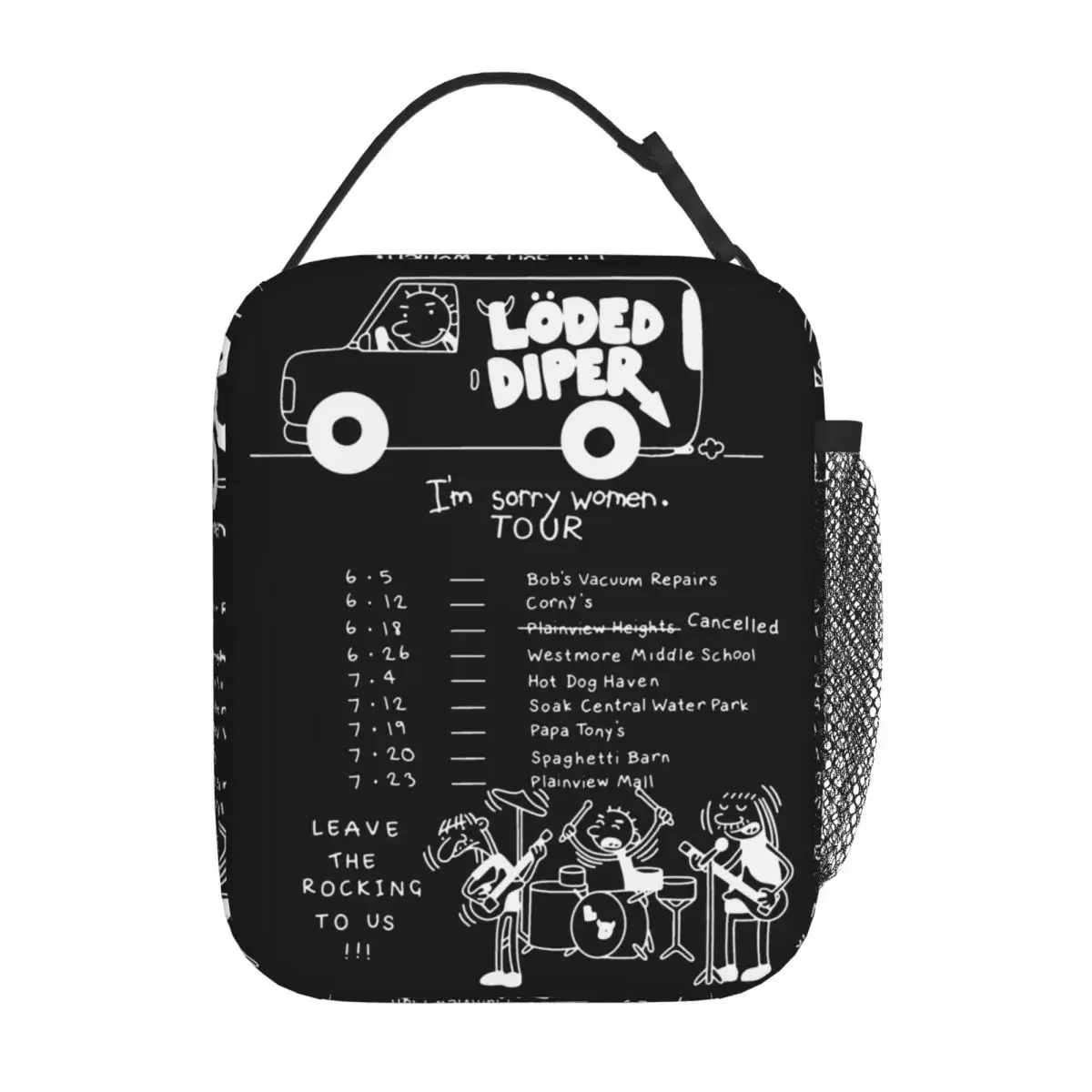 Loded Diper Tour Merch Insulated Lunch Bag Picnic Diary of a Wimpy Kid Lunch Container All Season Thermal Cooler Bento Box
Loded Diper Tour Merch Insulated Lunch Bag Picnic Diary of a Wimpy Kid Lunch Container All Season Thermal Cooler Bento Box