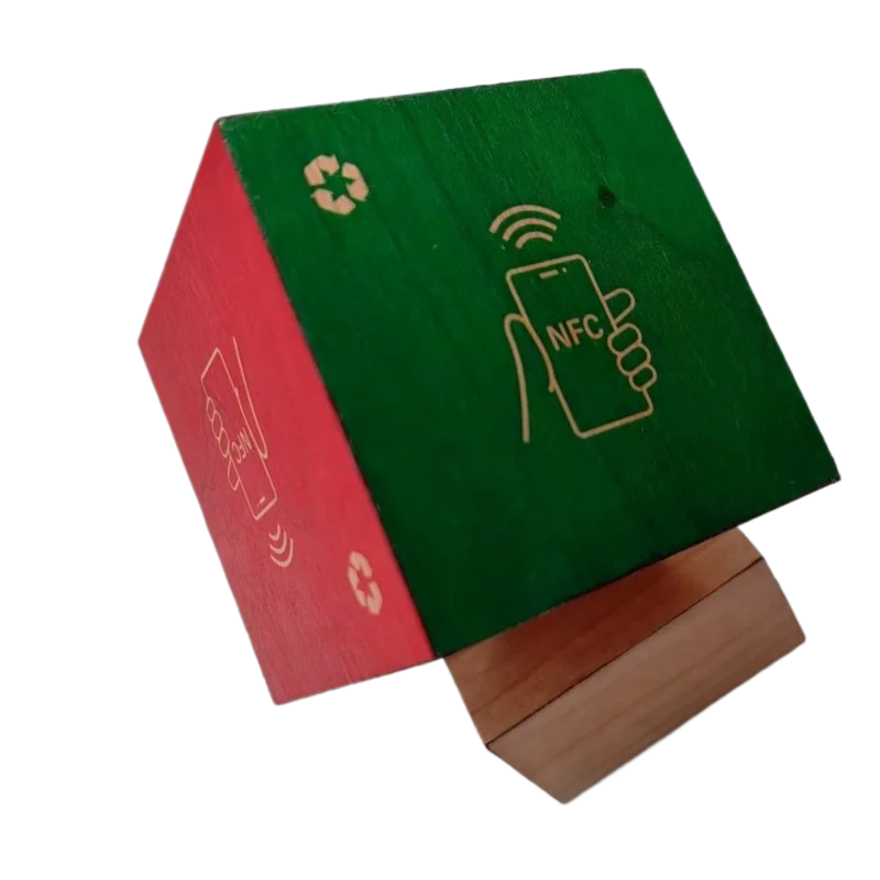 Wooden NFC Stand Hexahedral Wood Stand RFID 13.56mhz Table Stand for Menu Order Hotel Restaurant
Wooden NFC Stand Hexahedral Wood Stand RFID 13.56mhz Table Stand for Menu Order Hotel Restaurant