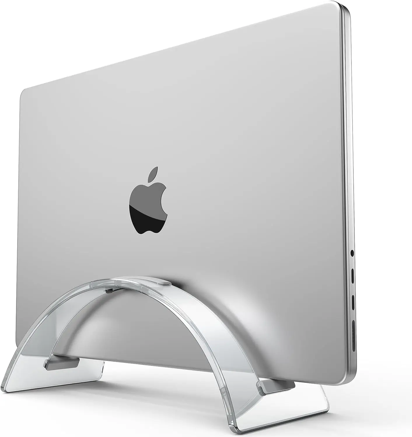 Acrylic Vertical Laptop Stand for Desk, Invisible Notebook Dock, Space-Saving Organizer for MacBook, Surface, Samsung, HP, Dell
Acrylic Vertical Laptop Stand for Desk, Invisible Notebook Dock, Space-Saving Organizer for MacBook, Surface, Samsung, HP, Dell