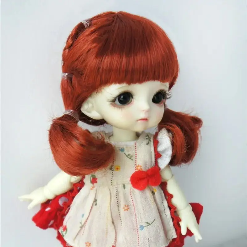 Popular 1/12 1/8 1/6 1/4 Cute Braids BJD Synthetic Mohair Wig Tiny Lati OB11 YOSD MSD Hair 3-4inch To 7-8inch Doll Accessories
Popular 1/12 1/8 1/6 1/4 Cute Braids BJD Synthetic Mohair Wig Tiny Lati OB11 YOSD MSD Hair 3-4inch To 7-8inch Doll Accessories