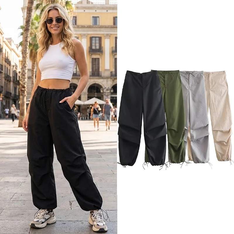 Willshela женские модные брюки-карго с парашютом винтажные спортивные брюки с высокой эластичной резинкой на талии женские шикарные женские ботинки
Willshela женские модные брюки-карго с парашютом винтажные спортивные брюки с высокой эластичной резинкой на талии женские шикарные женские ботинки