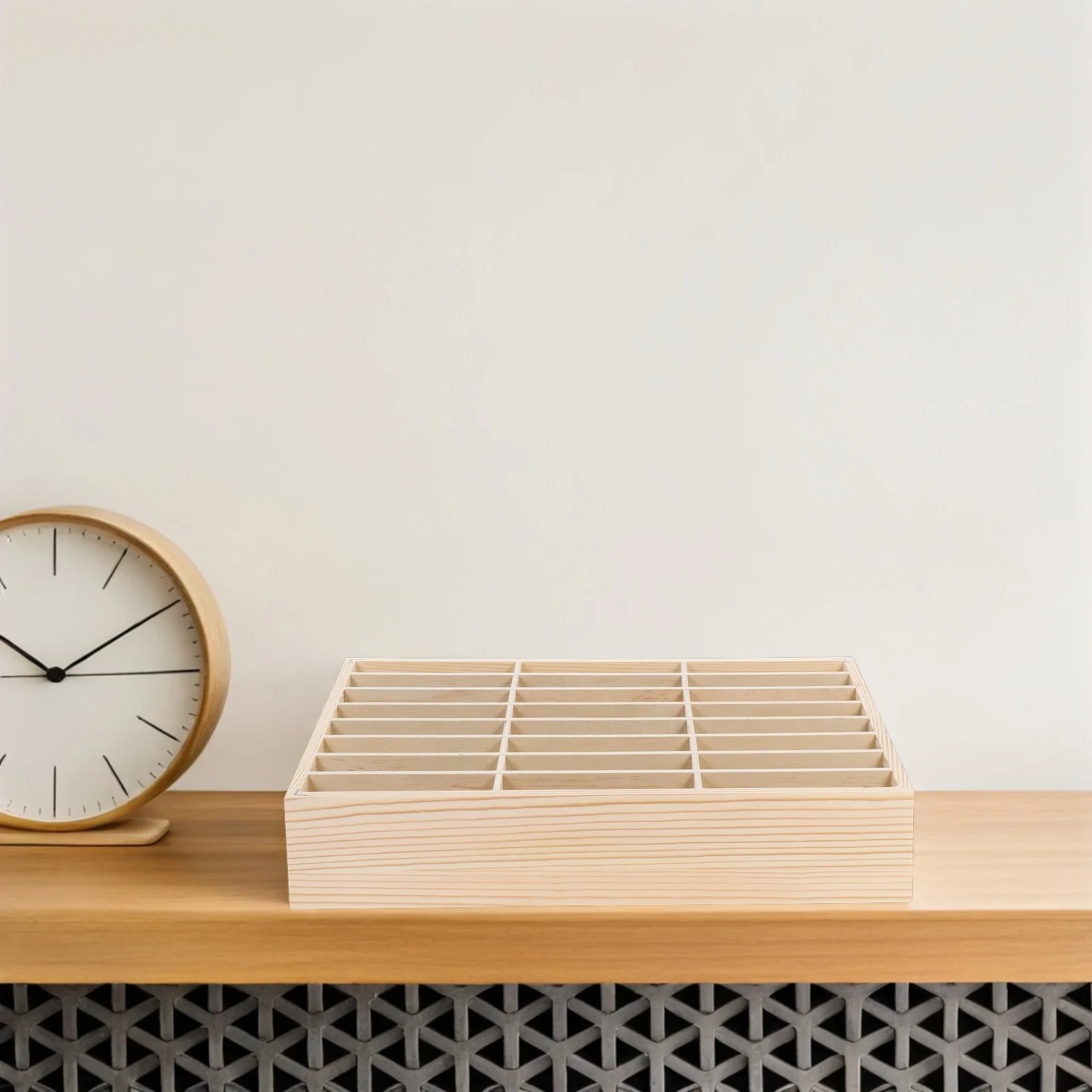 Деревянный ящик для хранения сотового телефона с несколькими отделениями, органайзер с 24 сетками для классной комнаты, чехол для телефона, защитный держатель для экрана
Деревянный ящик для хранения сотового телефона с несколькими отделениями, органайзер с 24 сетками для классной комнаты, чехол для телефона, защитный держатель для экрана