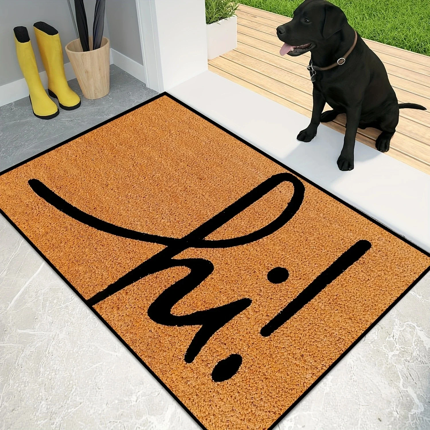 Прямоугольный коврик для входа из скорлупы кокоса, приветственный коврик из натурального волокна, подходит для использования в помещении или на открытом воздухе - декоративный сценарий Hello
Прямоугольный коврик для входа из скорлупы кокоса, приветственный коврик из натурального волокна, подходит для использования в помещении или на открытом воздухе - декоративный сценарий Hello