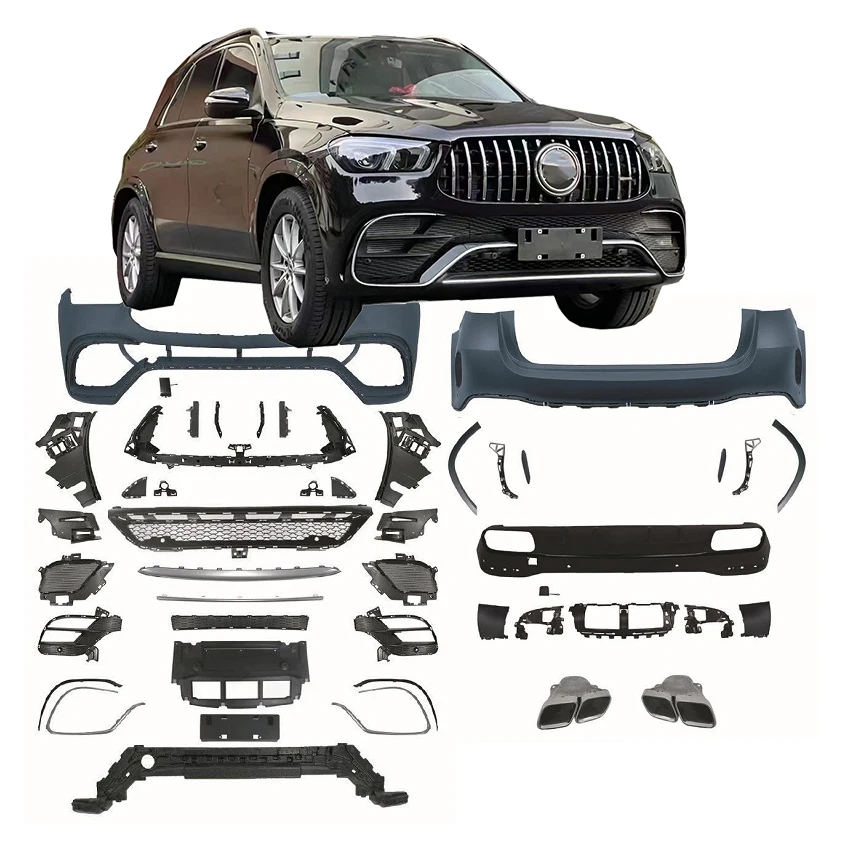 Front Bumper Bodykit for Mercedes-Benz GLE W167 350 450 2020-IN V167 GLE SUV Facelift GLE63 AMG Real GLE63
Front Bumper Bodykit for Mercedes-Benz GLE W167 350 450 2020-IN V167 GLE SUV Facelift GLE63 AMG Real GLE63