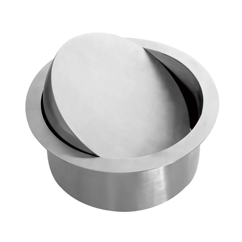 304 Stainless Steel Flush Recessed Built-in Balance Swing Round Flap Lid Cover for Trash Garbage Can Kitchen Counter Top Bin
304 Stainless Steel Flush Recessed Built-in Balance Swing Round Flap Lid Cover for Trash Garbage Can Kitchen Counter Top Bin