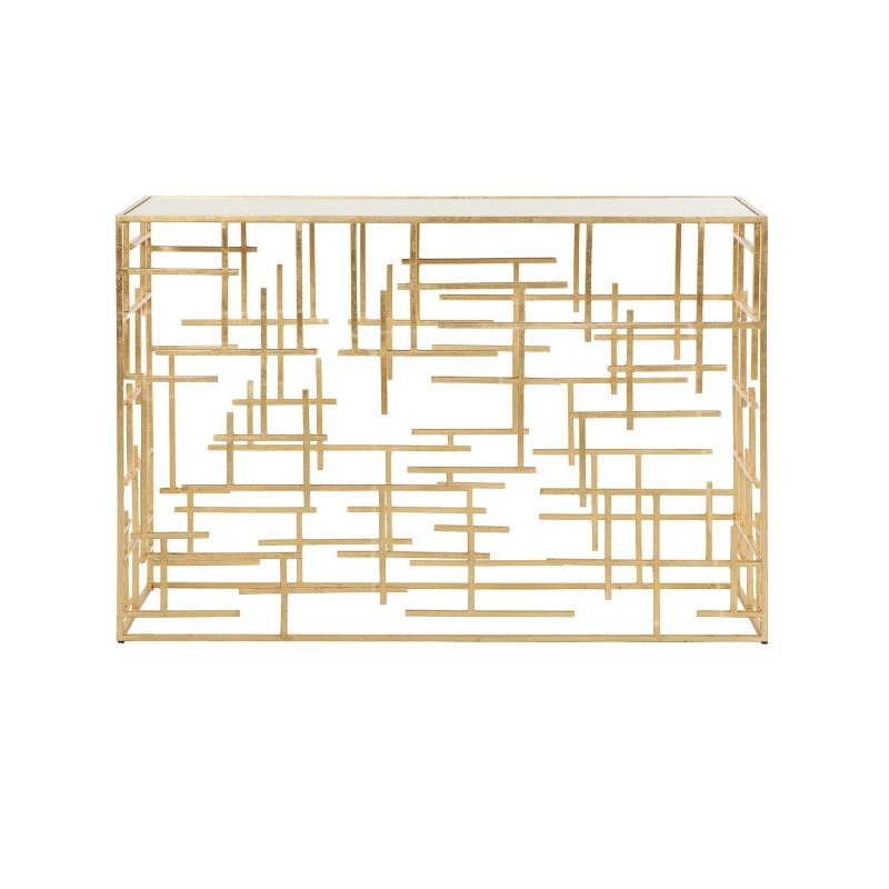 American light luxury wrought iron gold foil/silver foil c offee table/s oft decoration designer entrance ta ble
American light luxury wrought iron gold foil/silver foil c offee table/s oft decoration designer entrance ta ble