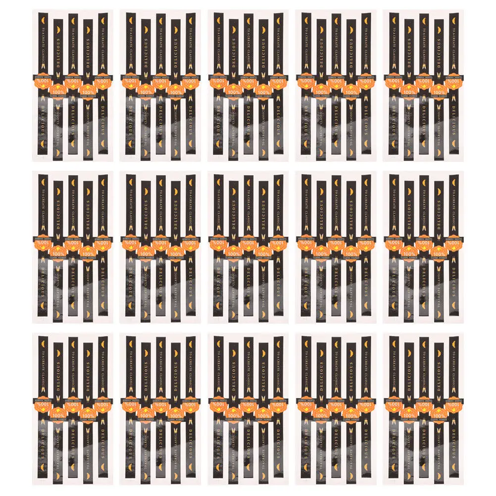 100pcs Self Adhesive Sealing Stickers Notepads Labels For Gift Box Packaging Baking Diy Decorative Strip Envelope Seal Label
100pcs Self Adhesive Sealing Stickers Notepads Labels For Gift Box Packaging Baking Diy Decorative Strip Envelope Seal Label
