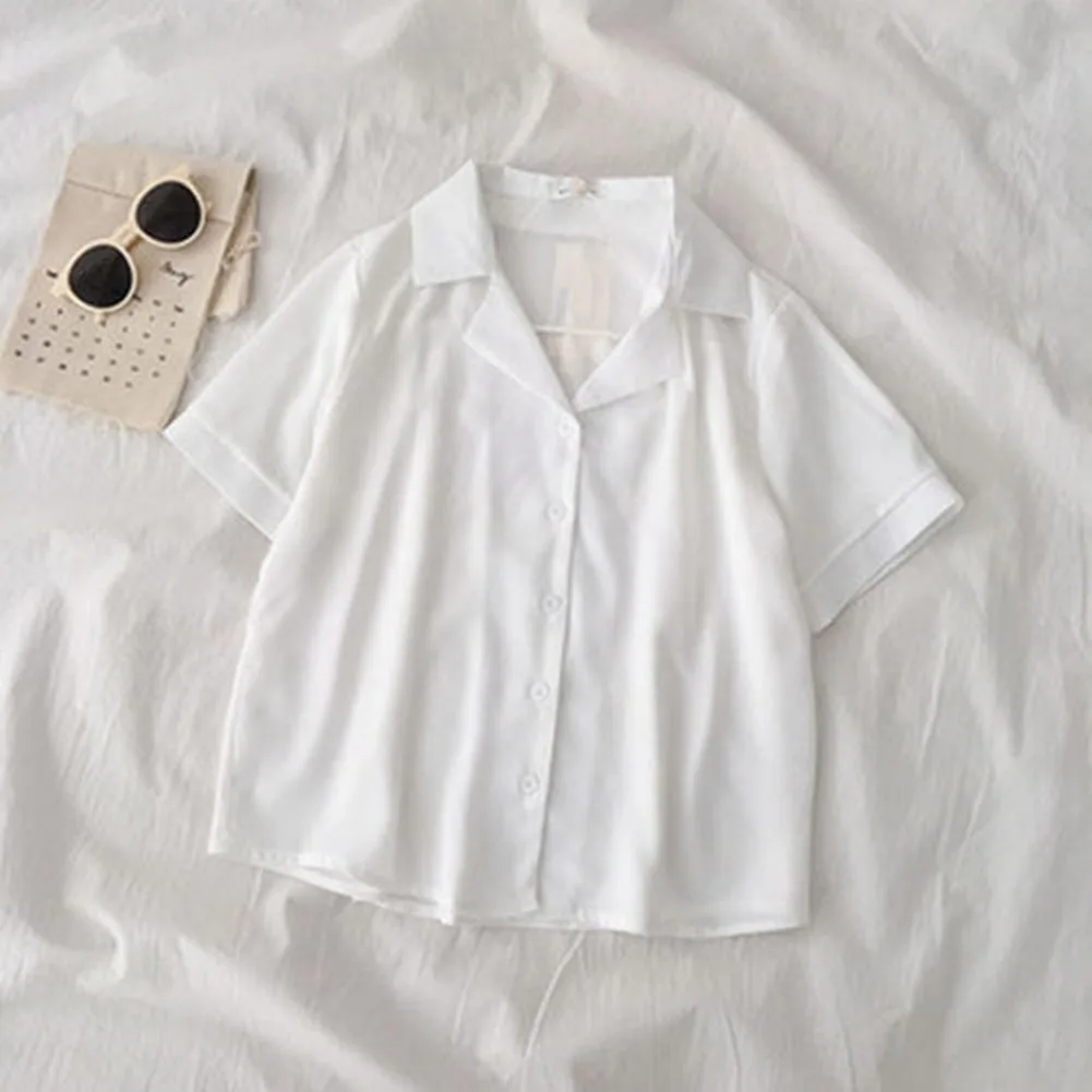 Casual Going Out Parties Cardigan Shirt 1pcs M-2XL No Elasticity Polyester Short Sleeve Solid Color Female Women
Casual Going Out Parties Cardigan Shirt 1pcs M-2XL No Elasticity Polyester Short Sleeve Solid Color Female Women