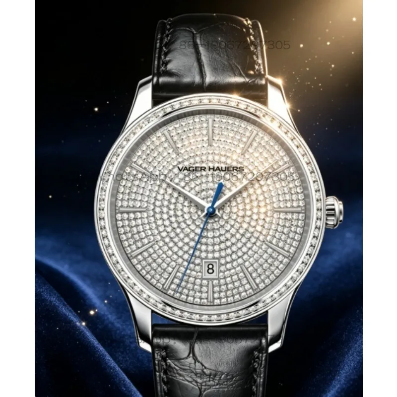 Da Qin Wang Jianwei Jiehao Genuine Original Fully Automatic Diamond Gypsy Men's Mechanical Watch
Da Qin Wang Jianwei Jiehao Genuine Original Fully Automatic Diamond Gypsy Men's Mechanical Watch