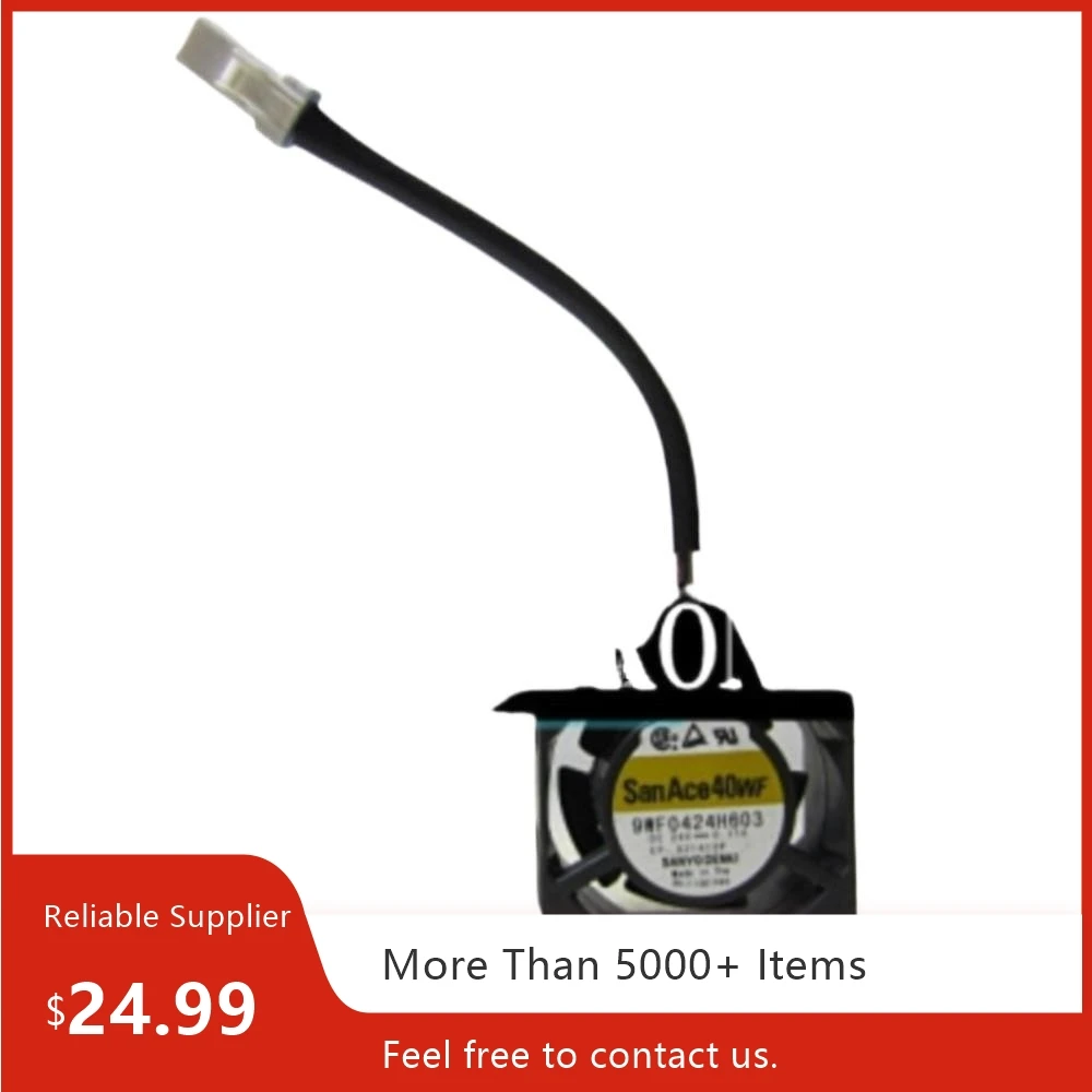 40mm 24V Fan for Sanyo SanAce 9WF0424H603 Waterproof Cooling Fan, 0.11A, 40x40x20mm, White Connector
40mm 24V Fan for Sanyo SanAce 9WF0424H603 Waterproof Cooling Fan, 0.11A, 40x40x20mm, White Connector