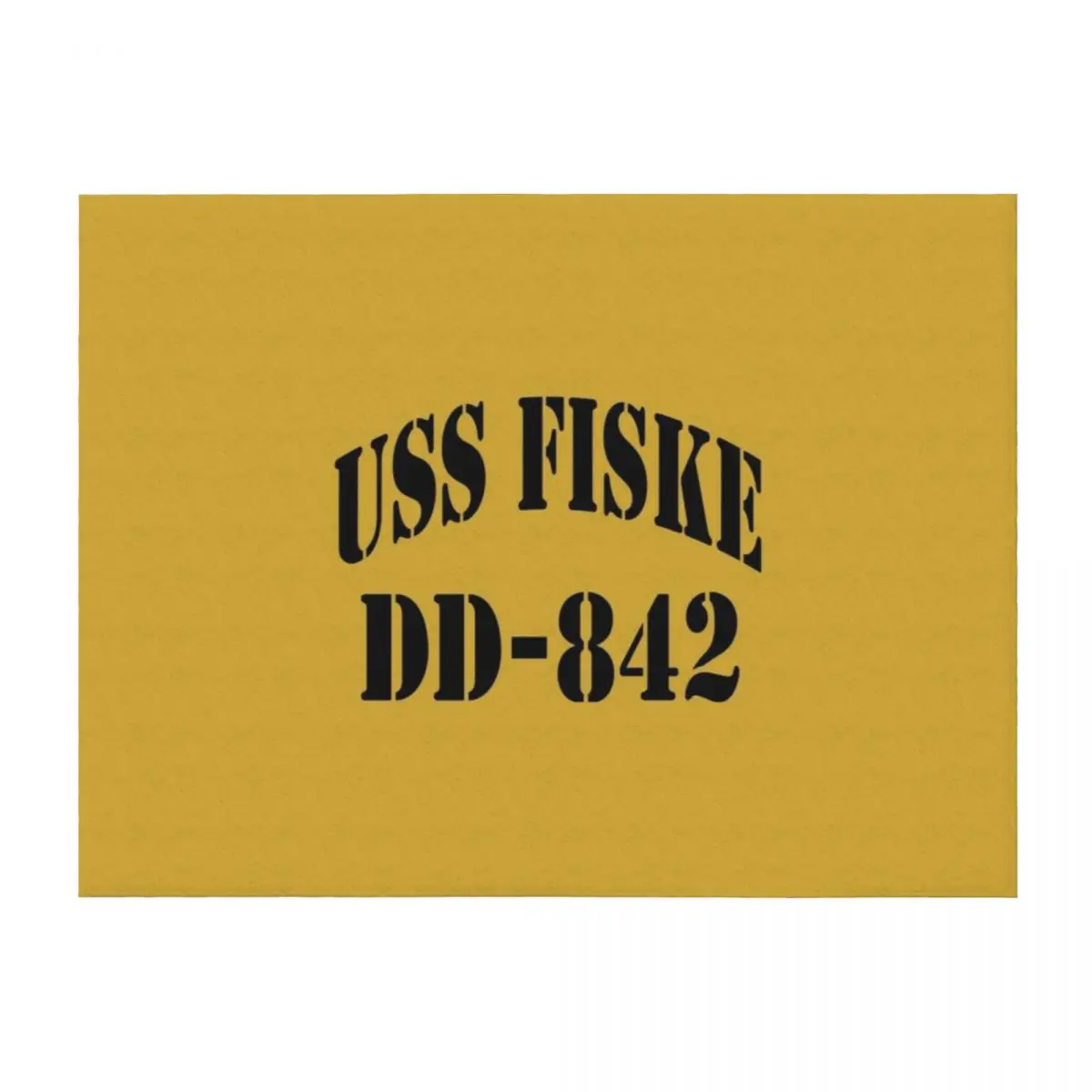 USS FISKE (DD-842) SHIP'S STORE Throw Blanket Decorative Sofa Comforter Thermal Blankets
USS FISKE (DD-842) SHIP'S STORE Throw Blanket Decorative Sofa Comforter Thermal Blankets