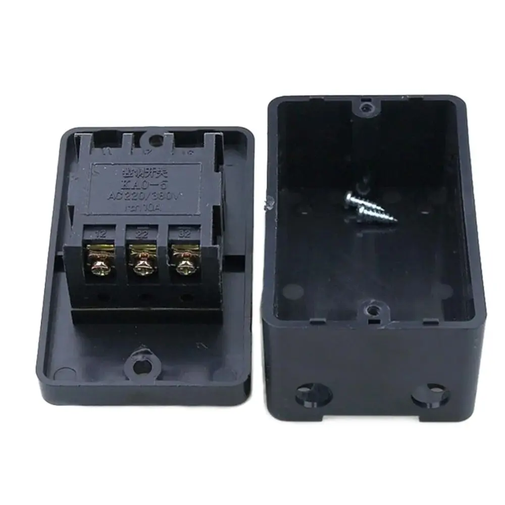 5 PCS Plastic Waterproof Control Switch Tool Button Starter Machine Push Button Switch 220VAC/380VAC KAO-5H Start Button Switch
5 PCS Plastic Waterproof Control Switch Tool Button Starter Machine Push Button Switch 220VAC/380VAC KAO-5H Start Button Switch
