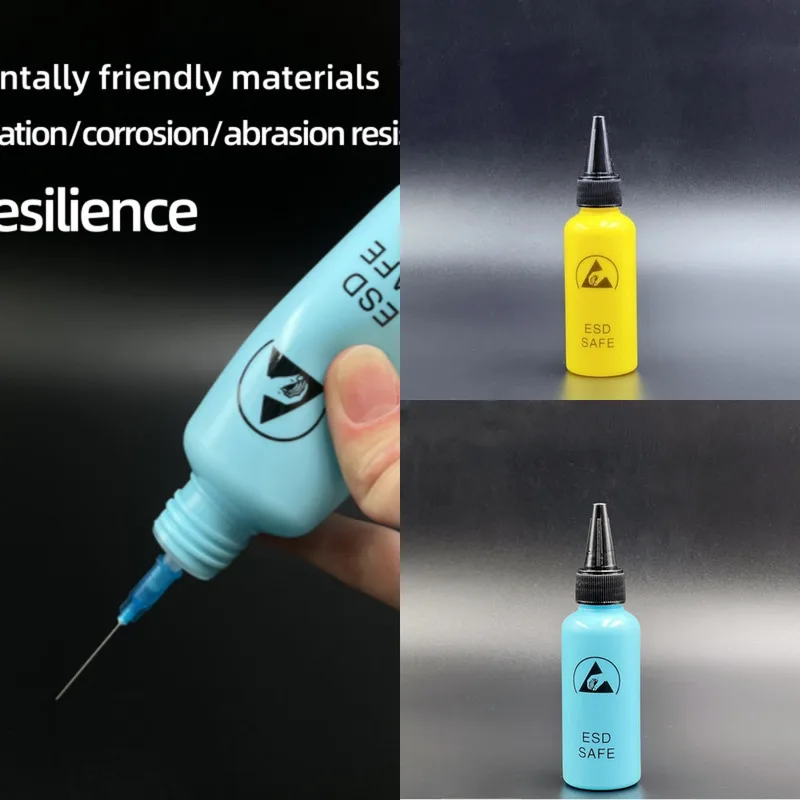 Professional 60 ml anti-static vial set with leak-proof double cover design equipped with syringe and blunt/thin needle.
Professional 60 ml anti-static vial set with leak-proof double cover design equipped with syringe and blunt/thin needle.