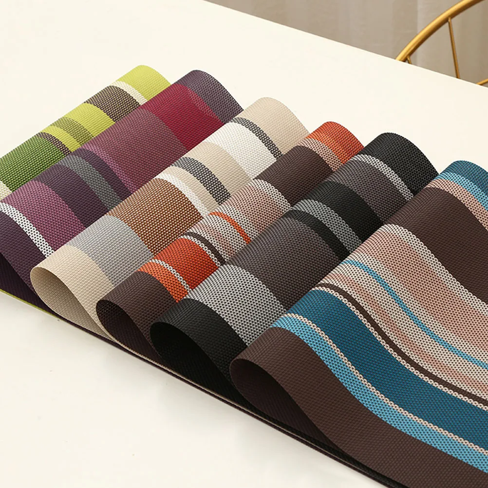 30X135Cm European Style Non-Slip Pvc Placemat Washable Table Mat For Kitchen Dining Room Diagonal Brown Simple Household
30X135Cm European Style Non-Slip Pvc Placemat Washable Table Mat For Kitchen Dining Room Diagonal Brown Simple Household