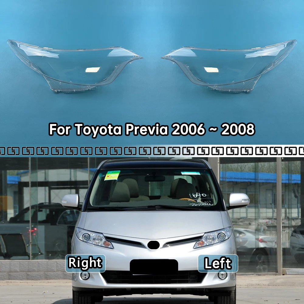 Для Toyota Previa 2006 2007 2008, левая/правая передняя фара, крышка объектива, прозрачный абажур, прозрачный корпус автомобильной фары
Для Toyota Previa 2006 2007 2008, левая/правая передняя фара, крышка объектива, прозрачный абажур, прозрачный корпус автомобильной фары