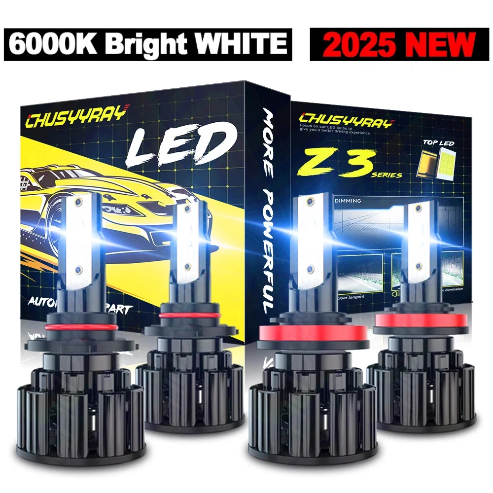 For Honda Accord 2013-2018 Canbus H11 9005 LED Headlight Hi/Low Bulbs 6000K 100000LM 500% Super Bright 1:1 Same Size Plug & Play
For Honda Accord 2013-2018 Canbus H11 9005 LED Headlight Hi/Low Bulbs 6000K 100000LM 500% Super Bright 1:1 Same Size Plug & Play