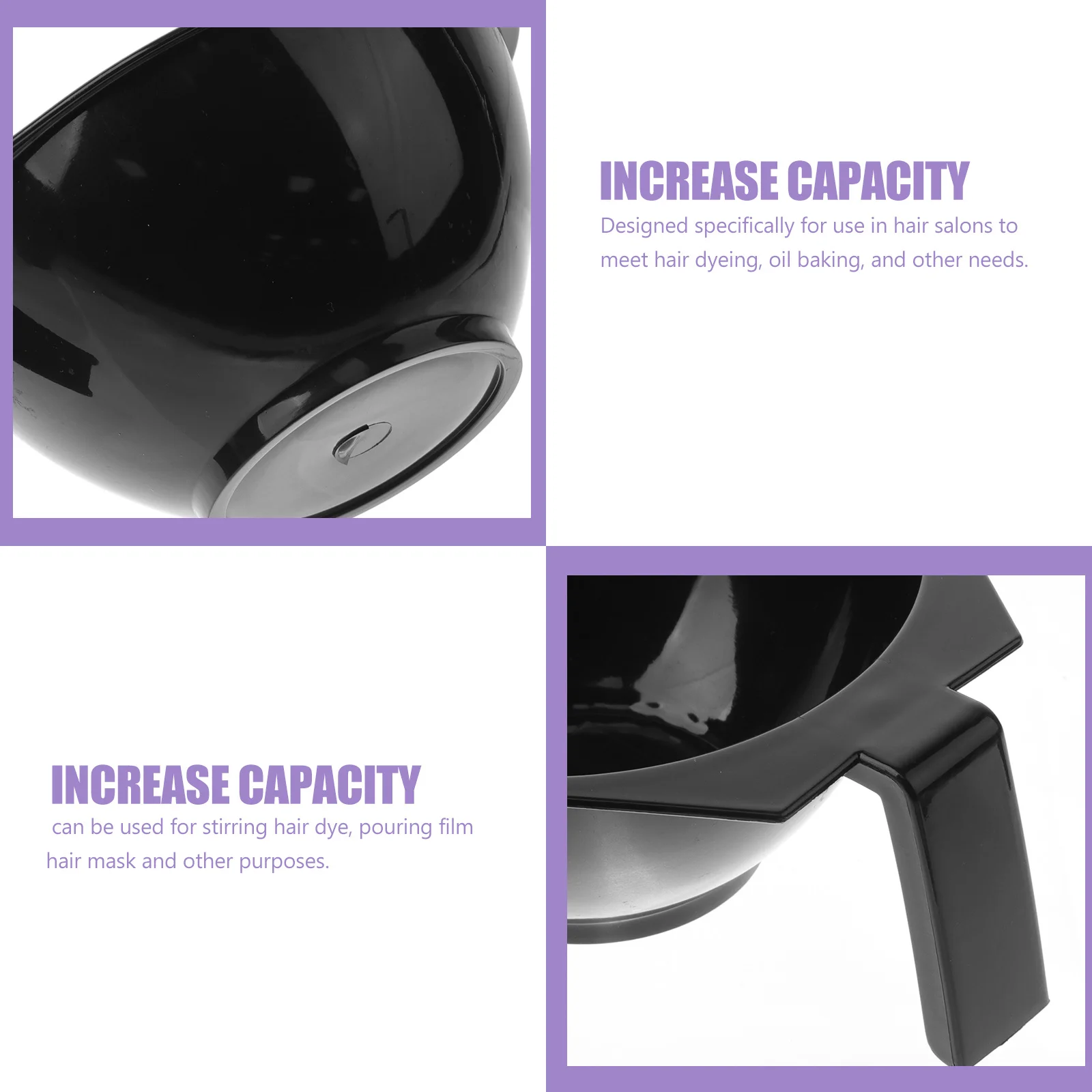 5Pcs Hair Dye Mixing Bowl Nonslip Design Durable Plastic for Salon DIY Facial Masks Tinting Holder Hair Dye Mixing Bowl
5Pcs Hair Dye Mixing Bowl Nonslip Design Durable Plastic for Salon DIY Facial Masks Tinting Holder Hair Dye Mixing Bowl