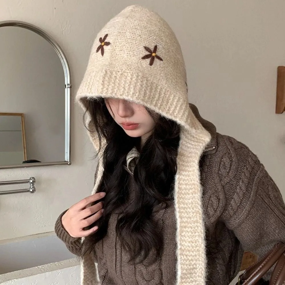 Creative Pullover Hat Flower Balaclava Hat Beanie Cute Ear Protection Hat Thickened Simple Knitted Hat Warm
Creative Pullover Hat Flower Balaclava Hat Beanie Cute Ear Protection Hat Thickened Simple Knitted Hat Warm