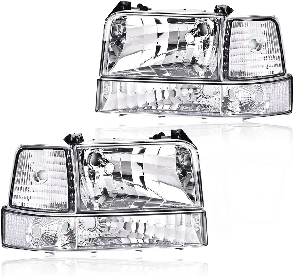 Передняя фара в сборе, совместимая с Ford Bronco F150/1992-1997 1992-1996 годов F250 F350 Super Duty с угловым сигналом
Передняя фара в сборе, совместимая с Ford Bronco F150/1992-1997 1992-1996 годов F250 F350 Super Duty с угловым сигналом