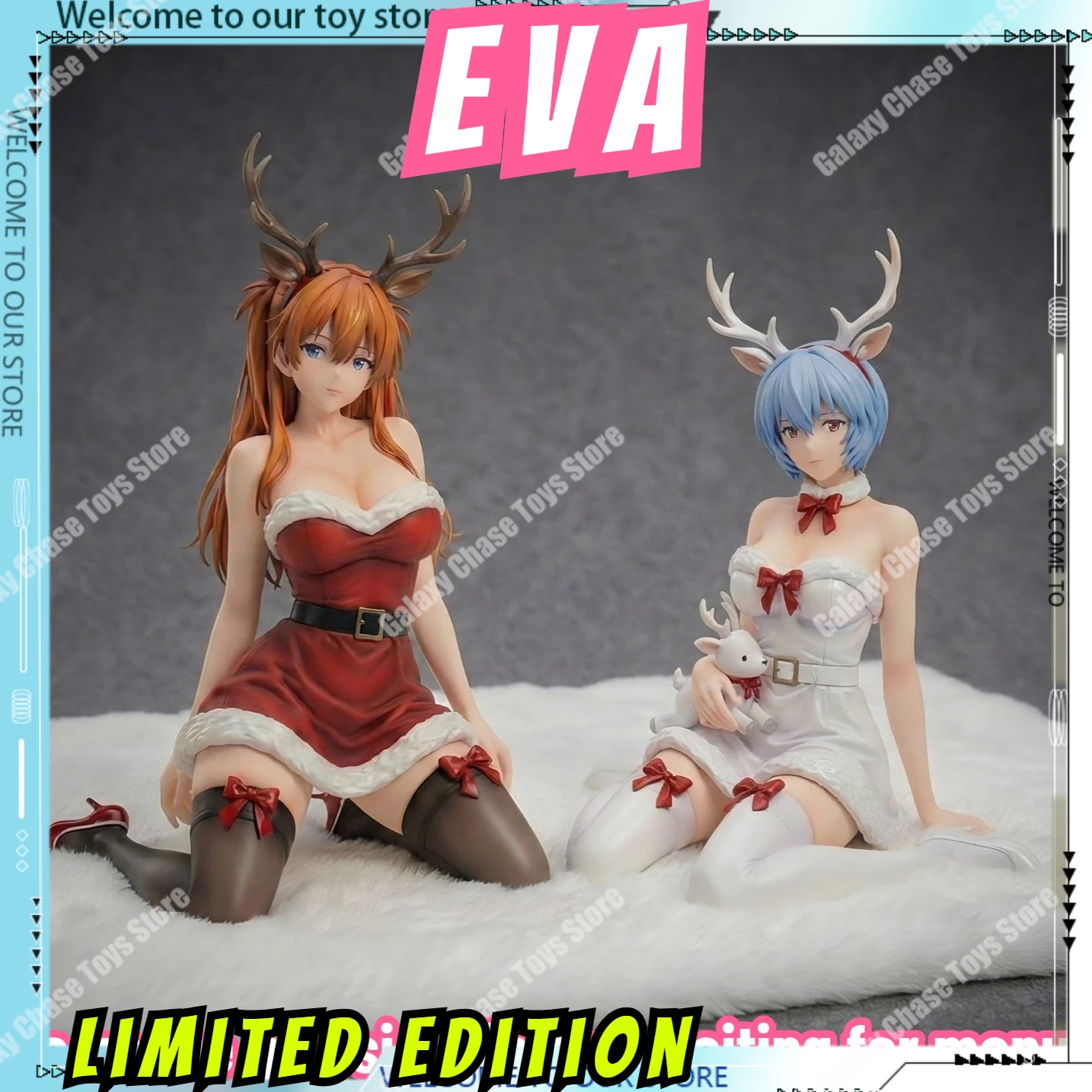 New Christmas Ayanami Rei Asuka Statue Limited Edition GK Statue Cute Anime Bishoujo Figure Ornament Christmas Costume Gift Toy
New Christmas Ayanami Rei Asuka Statue Limited Edition GK Statue Cute Anime Bishoujo Figure Ornament Christmas Costume Gift Toy