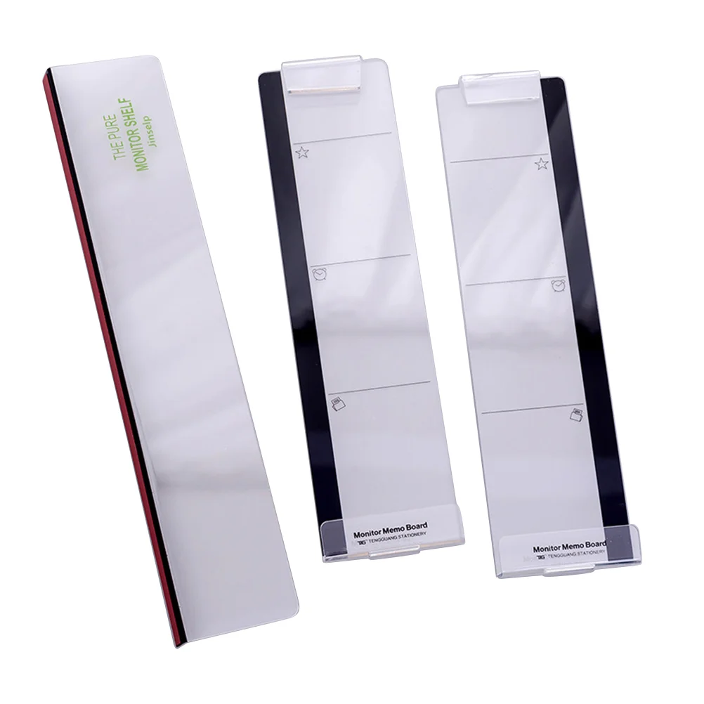 1 set Monitor Memo Boards Computer Screen Side Panel Transparent Office Gadgets Message Reminder Desk ganizer Note
1 set Monitor Memo Boards Computer Screen Side Panel Transparent Office Gadgets Message Reminder Desk ganizer Note