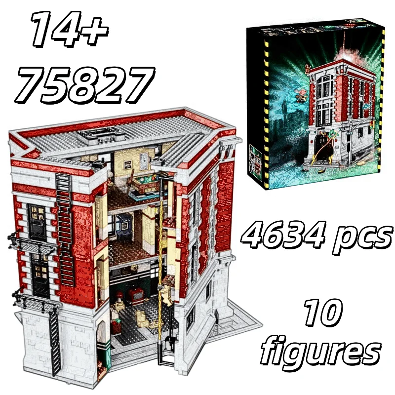 2026 In stock 4634pcs Compatible Ghostbusters Firehouse Headquarters Building Blocks Bricks Set Adult Bricks Gift 75827
2026 In stock 4634pcs Compatible Ghostbusters Firehouse Headquarters Building Blocks Bricks Set Adult Bricks Gift 75827