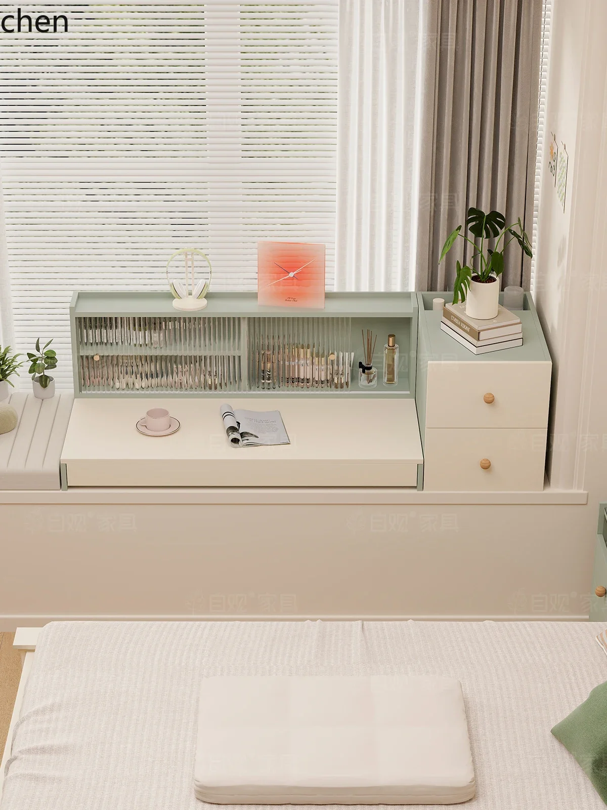 PYH Storage Cabinet Telescopic Desk Integrated Drawer Combination Cabinet Bedroom Storage Cabinet
PYH Storage Cabinet Telescopic Desk Integrated Drawer Combination Cabinet Bedroom Storage Cabinet