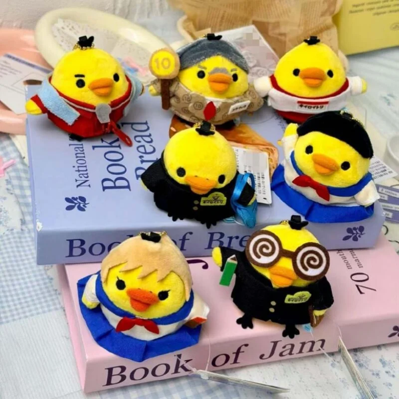 Cartoon Kiiroitori Yellow Chick Uniform Series Soft Plush Stuffed Doll Keychain Student Tote Bag Hanging Decoration Easter Gift
Cartoon Kiiroitori Yellow Chick Uniform Series Soft Plush Stuffed Doll Keychain Student Tote Bag Hanging Decoration Easter Gift