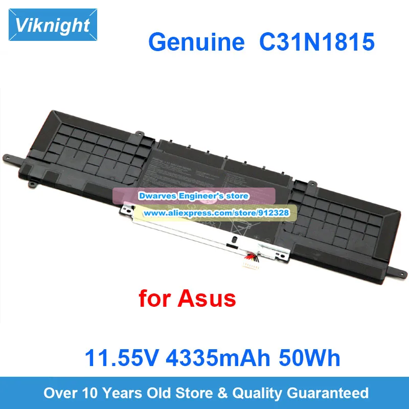 Оригинальный аккумулятор C31N1815 11,55 В 4335 мАч 50 Втч для Asus BX333FN RX333FA RX333FN Zenbook 13 UX333FA U3300FN UX333FN UX334FL UX333
Оригинальный аккумулятор C31N1815 11,55 В 4335 мАч 50 Втч для Asus BX333FN RX333FA RX333FN Zenbook 13 UX333FA U3300FN UX333FN UX334FL UX333