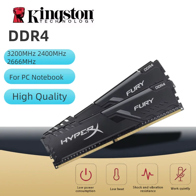 Kingston RAM DDR4 8GB 16GB 3200MHz 2400MHz 2666MHz Pins Desktop Memory Only compatible with INtel CPU
Kingston RAM DDR4 8GB 16GB 3200MHz 2400MHz 2666MHz Pins Desktop Memory Only compatible with INtel CPU