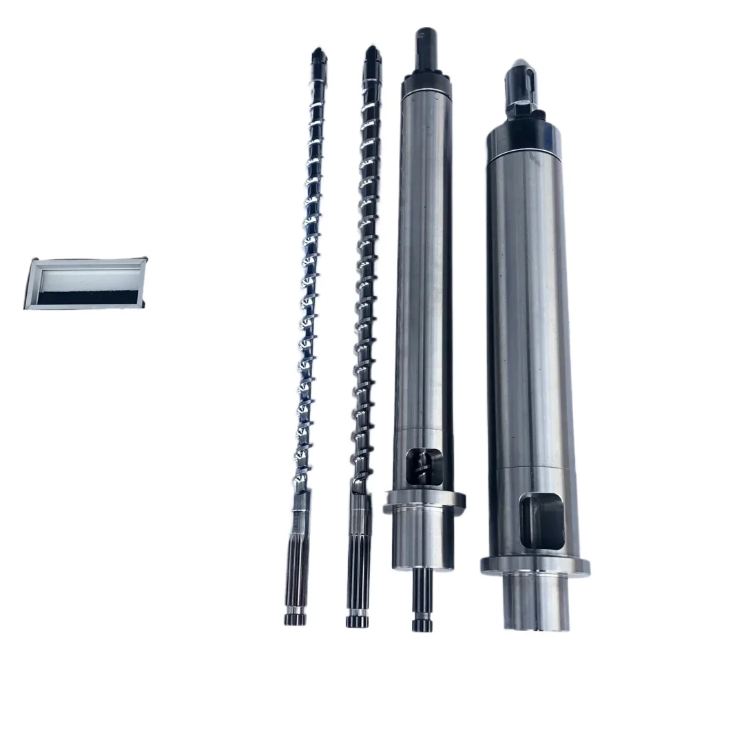 Injection molding machine screw barrel double alloy wear-resistant corrosion-resistant screw stainless steel material
Injection molding machine screw barrel double alloy wear-resistant corrosion-resistant screw stainless steel material