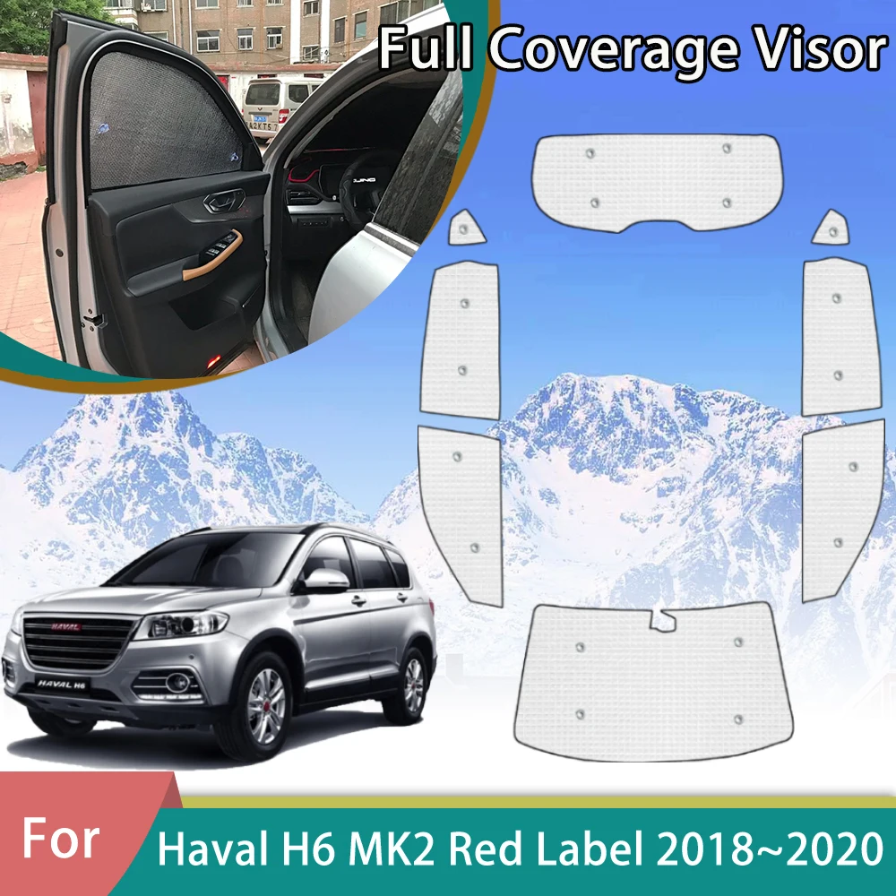 For Haval H6 MK2 Red Label 2018 2019 2020 Car Full Cover Sunshade Auto Accessories Stickers Sun Protection Window Curtains Visor
For Haval H6 MK2 Red Label 2018 2019 2020 Car Full Cover Sunshade Auto Accessories Stickers Sun Protection Window Curtains Visor
