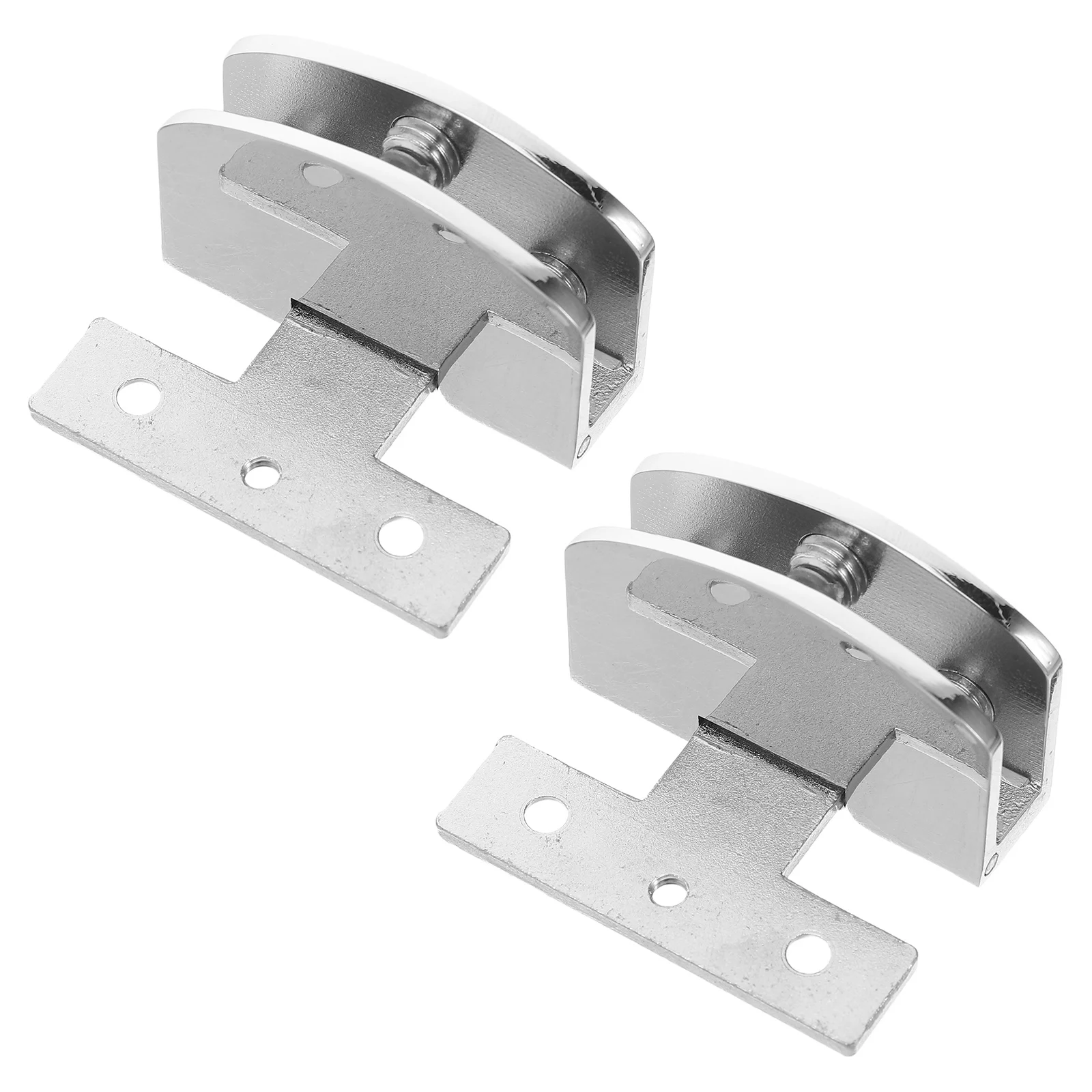 2Pcs Glass Door Hinges Heavy Duty Frameless Shower Door Hardware Cabinet Clip Display Showcase Wine Gate Clamp Silver
2Pcs Glass Door Hinges Heavy Duty Frameless Shower Door Hardware Cabinet Clip Display Showcase Wine Gate Clamp Silver