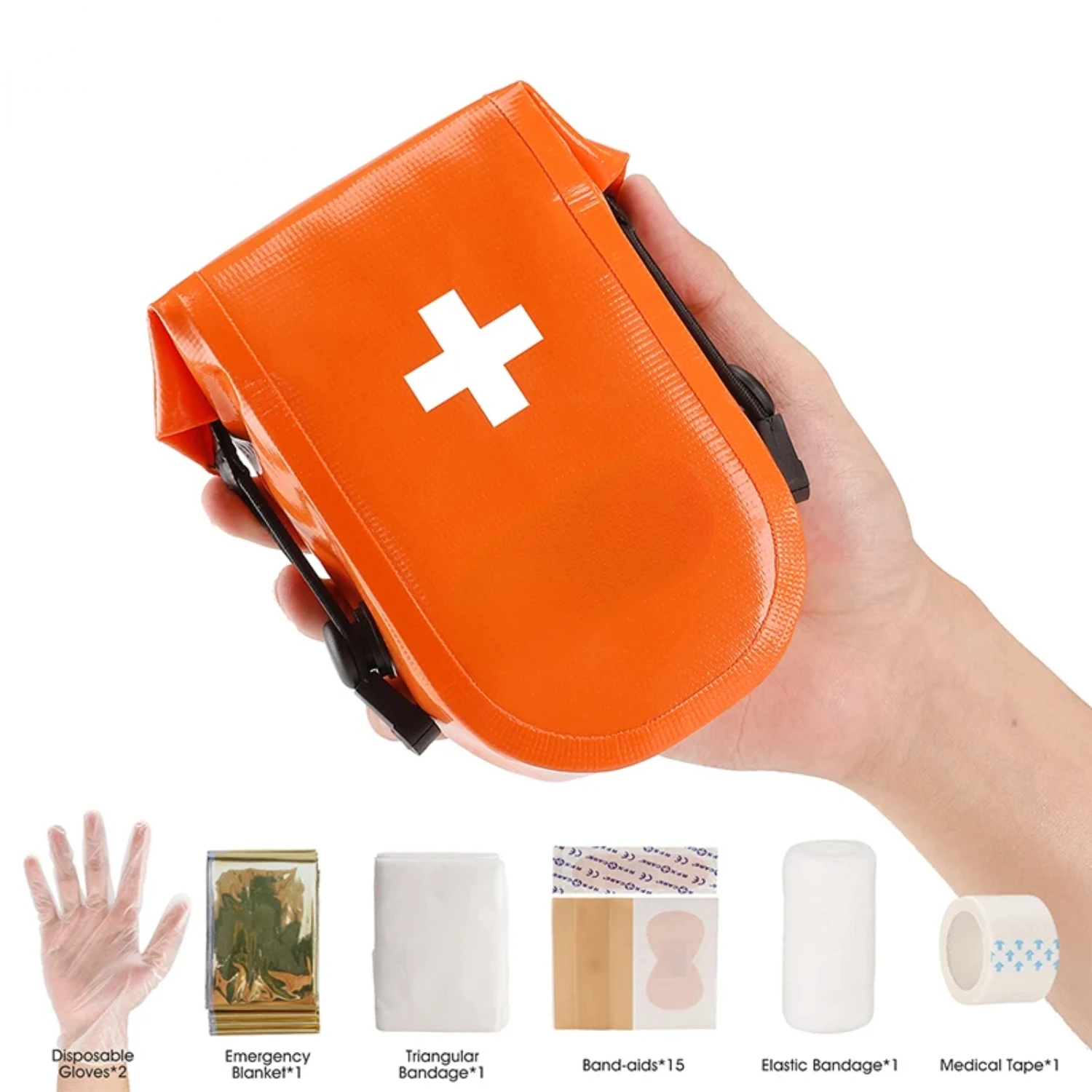 First Aid Kit Portable Outdoor Travel Sports Emergency Bag Triangular Bandage Blanket Tape Bandaids Medical supplies
First Aid Kit Portable Outdoor Travel Sports Emergency Bag Triangular Bandage Blanket Tape Bandaids Medical supplies