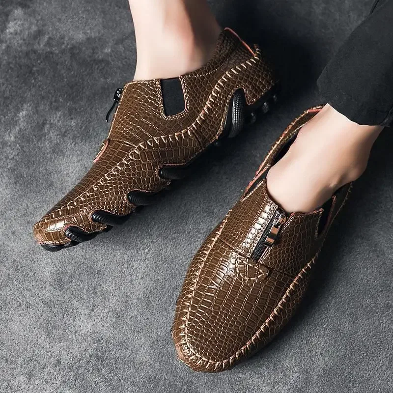 Men's Shoes Leather Shoes Men's Summer New Moccasins Leather Breathable Business Casual Shoes
Men's Shoes Leather Shoes Men's Summer New Moccasins Leather Breathable Business Casual Shoes