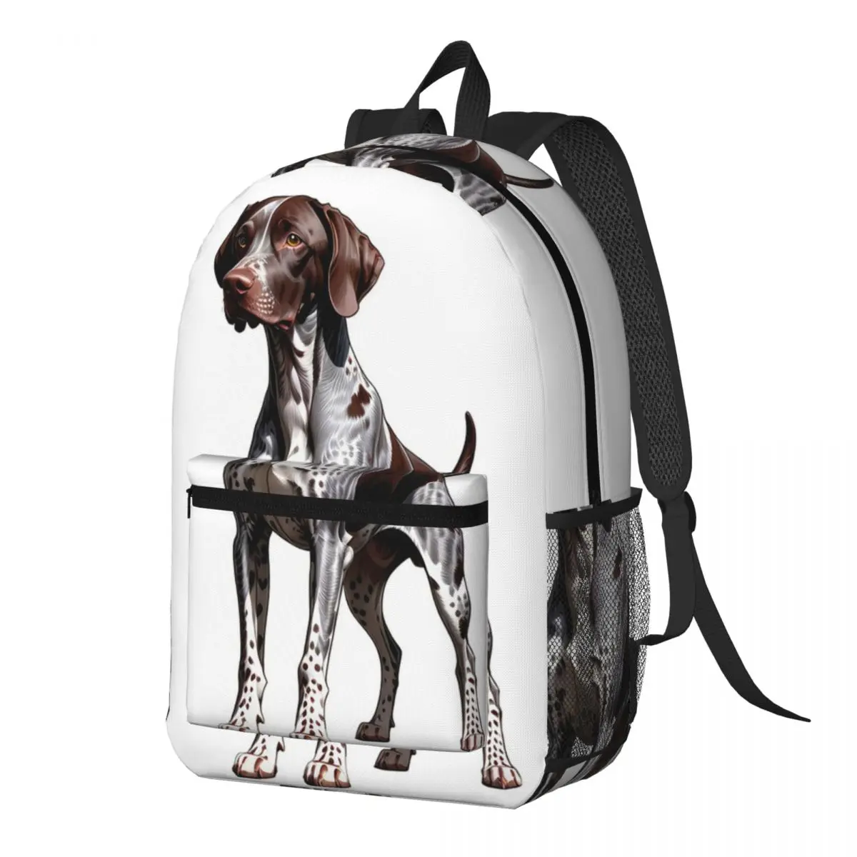 German Shorthaired Pointer Dog Bone And Paw Backpack Daypack Large Capacity BookBag School Bag Shoulder Bags for Men Women
German Shorthaired Pointer Dog Bone And Paw Backpack Daypack Large Capacity BookBag School Bag Shoulder Bags for Men Women