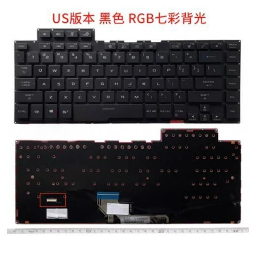 Клавиатура с подсветкой для ASUS GA502G GA502D GA502I GU502G GU502DU GU502GV GU502L (US-раскладка)
Клавиатура с подсветкой для ASUS GA502G GA502D GA502I GU502G GU502DU GU502GV GU502L (US-раскладка)