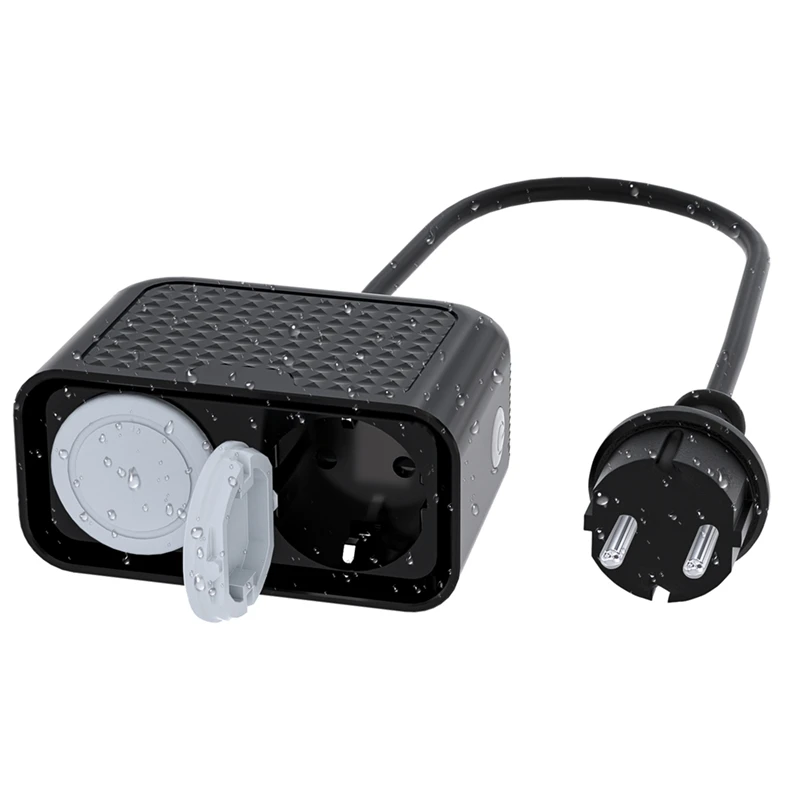 A7THK-EU WIFI Smart Outdoor Power Socket Waterproof IP44 For Apple Homekit Socket Remote Control Timing For Alexa EU PLUG
A7THK-EU WIFI Smart Outdoor Power Socket Waterproof IP44 For Apple Homekit Socket Remote Control Timing For Alexa EU PLUG