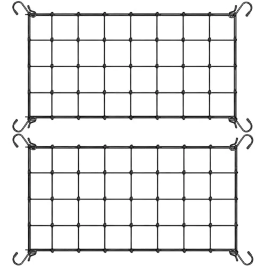 2x4 Feet Elastic Plant Trellis Net - 2-Pack Heavy Duty Garden Support Net with 4 Hooks for Grow Tents, Climbing Vegetables, Fru
2x4 Feet Elastic Plant Trellis Net - 2-Pack Heavy Duty Garden Support Net with 4 Hooks for Grow Tents, Climbing Vegetables, Fru