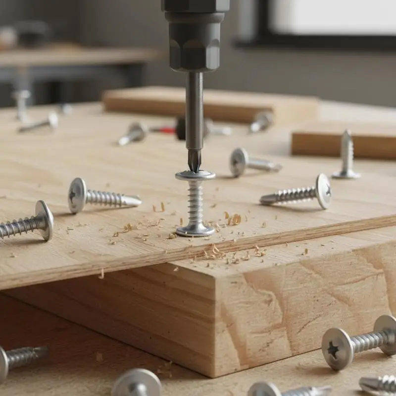 Phillips Truss Head Tapping Fasteners 3/4 Inch Long For Cabinetry Carpentry Home Maintenance, 350 PCS Zinc Plated Full Thread Silver, Driver Bit Included
Phillips Truss Head Tapping Fasteners 3/4 Inch Long For Cabinetry Carpentry Home Maintenance, 350 PCS Zinc Plated Full Thread Silver, Driver Bit Included