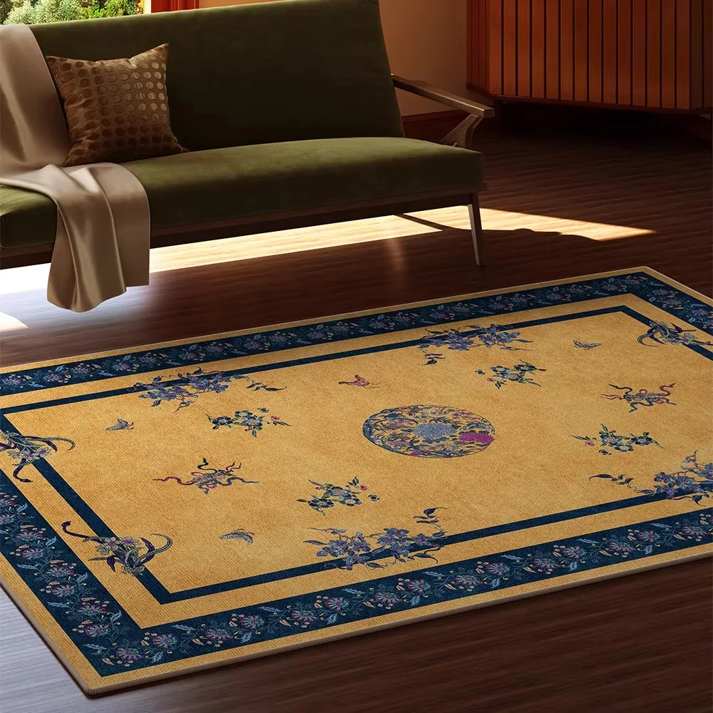 Vintage Floral Nordic Rugs Living Room Large Area Carpet Home Decoration Mat Soft Rug for Bedroom Floor Mats Tapete Sala Ковер
Vintage Floral Nordic Rugs Living Room Large Area Carpet Home Decoration Mat Soft Rug for Bedroom Floor Mats Tapete Sala Ковер