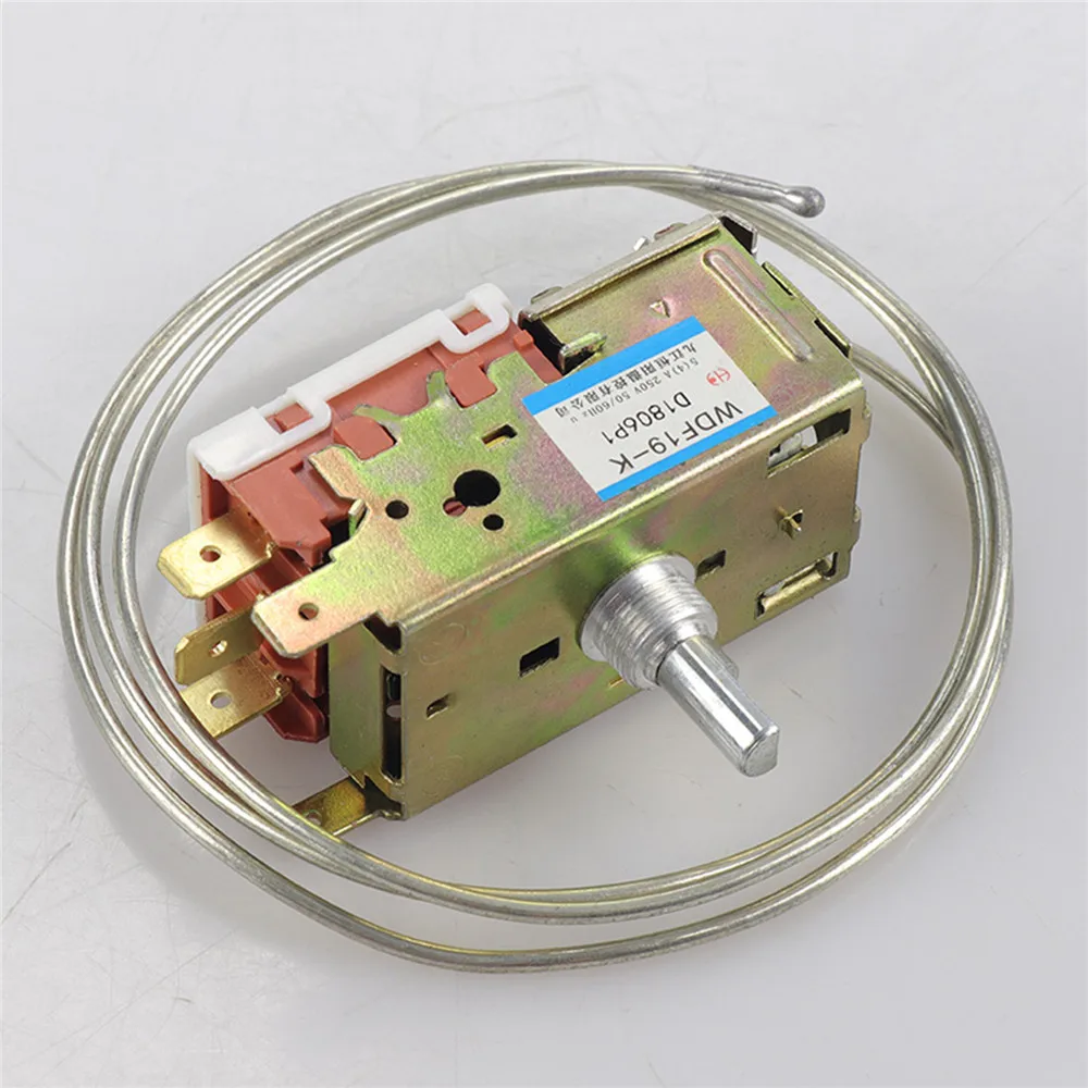 Original Thermostat Switch WDF19-K K59 K50 K59E with Probe Cable Freezer Fridge Temperature Controller For Siemens Refrigerator
Original Thermostat Switch WDF19-K K59 K50 K59E with Probe Cable Freezer Fridge Temperature Controller For Siemens Refrigerator