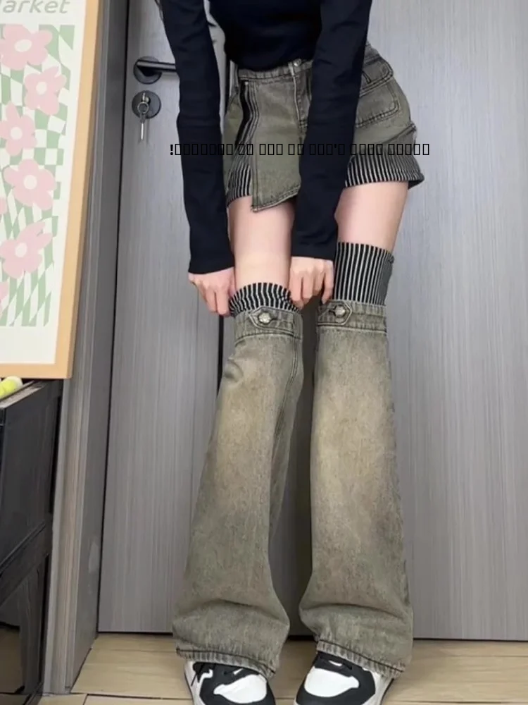 Summer American Sle Hot Girl Subculture Clothing Denim Skirt Women's Leg Y2K Design Sense Skirts Street Punk High Wais...
Summer American Sle Hot Girl Subculture Clothing Denim Skirt Women's Leg Y2K Design Sense Skirts Street Punk High Wais...