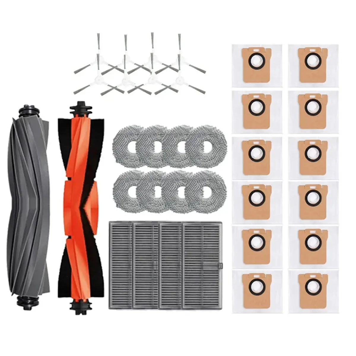 Accessories for Xiaomi Mijia M30S D103CN Robot Vacuum Cleaner Main Side Brush Hepa Filter Mop Cloth Dust Bag Spare Parts
Accessories for Xiaomi Mijia M30S D103CN Robot Vacuum Cleaner Main Side Brush Hepa Filter Mop Cloth Dust Bag Spare Parts