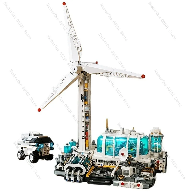 Advanced Wind Turbine Building Block Model,High-Difficulty Assembly Puzzle Toy for STEM Education and Creative Construction
Advanced Wind Turbine Building Block Model,High-Difficulty Assembly Puzzle Toy for STEM Education and Creative Construction